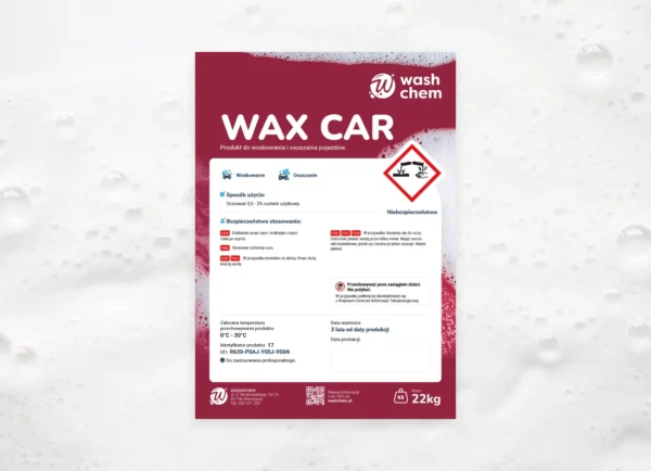 etykieta produktu WAX CAR